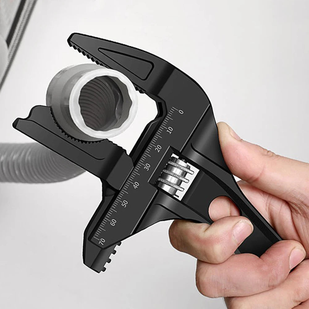 Short Handle Adjustable Wrench