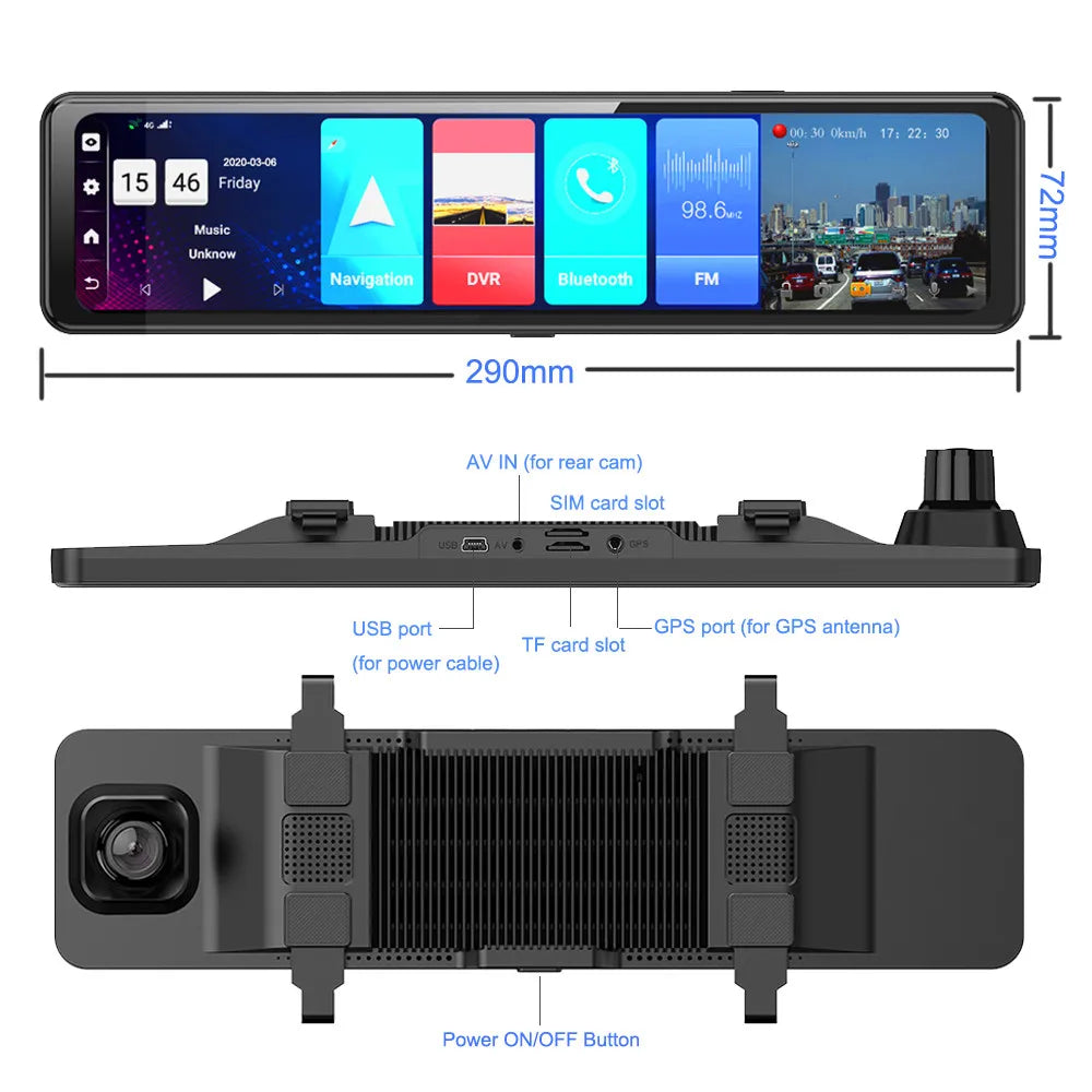 Smart Rearview Mirror