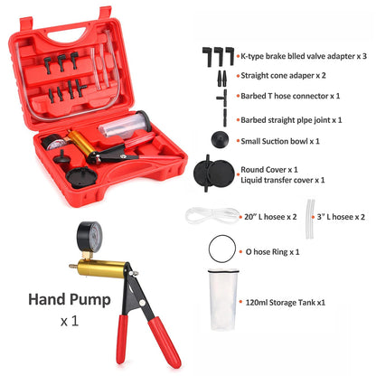 Brake Bleeder Vacuum Pump Kit