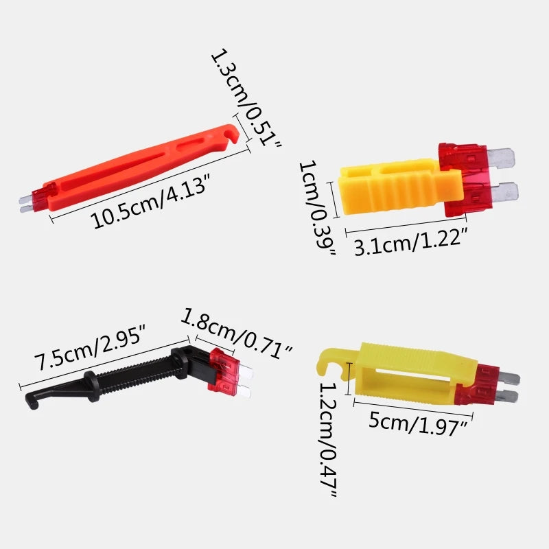 4 Piece Fuse Removal Set