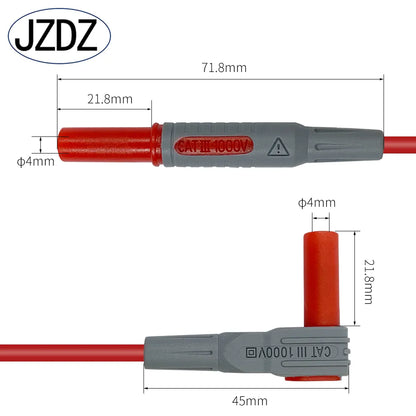 Multimeter Banana Plug Test Leads