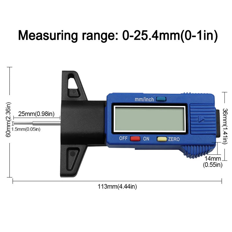 Digital Tread Depth Gauge