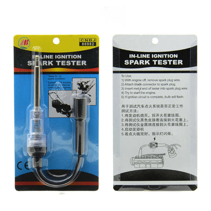 In-line Ignition Spark Plug Tester