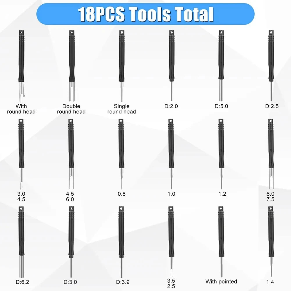 Electrical Connecter Pin Removal Kit