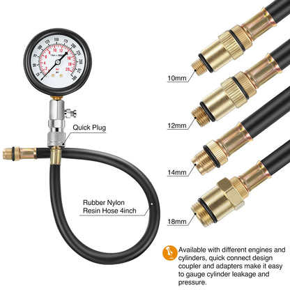 Engine Cylinder Compression Tester Kit