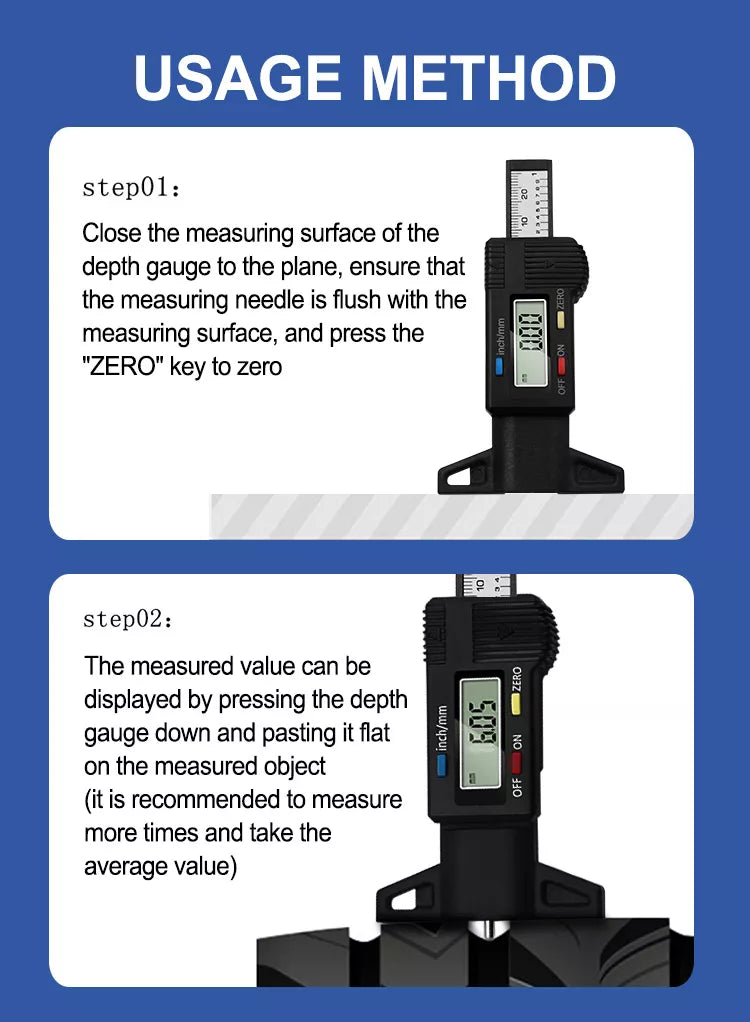 Digital Tread Depth Gauge