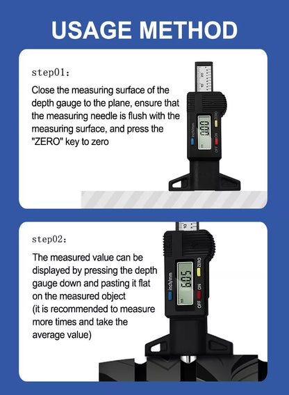 Digital Tread Depth Gauge